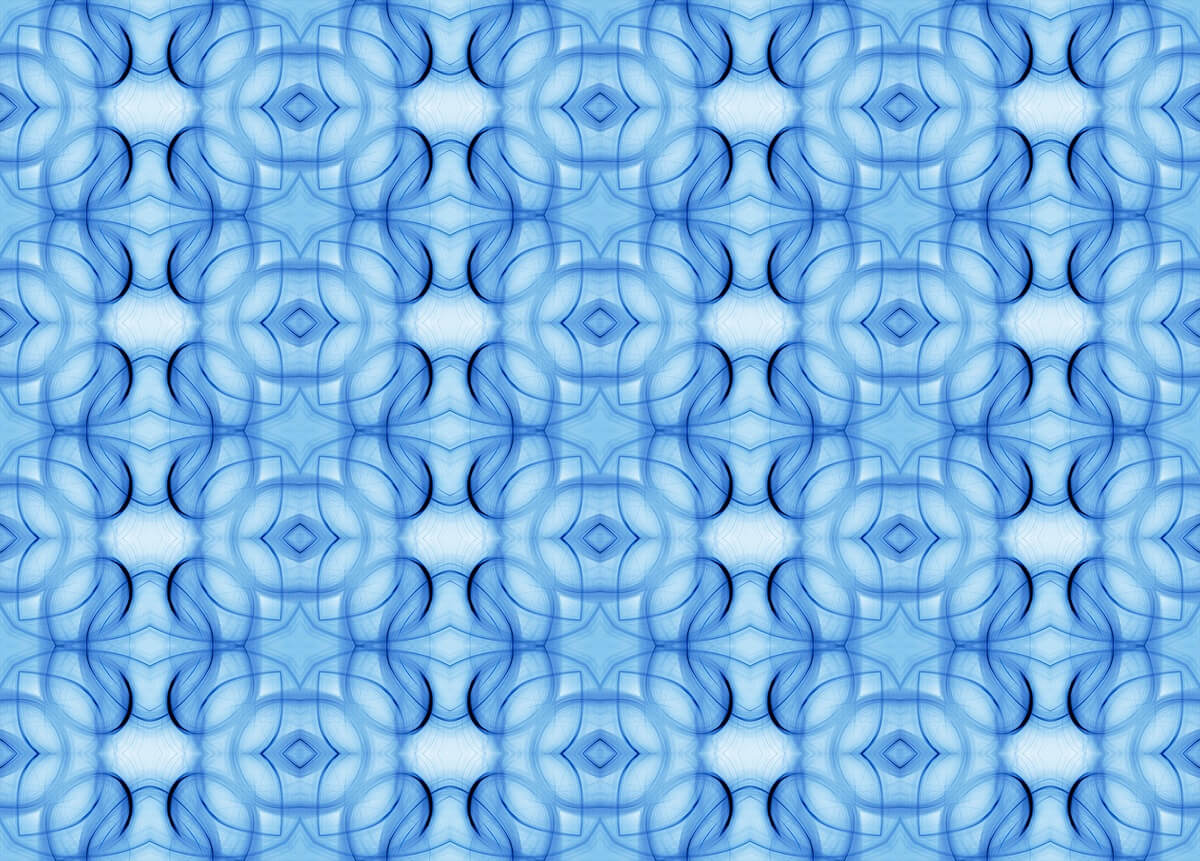 Alchemy Pattern in Blue
