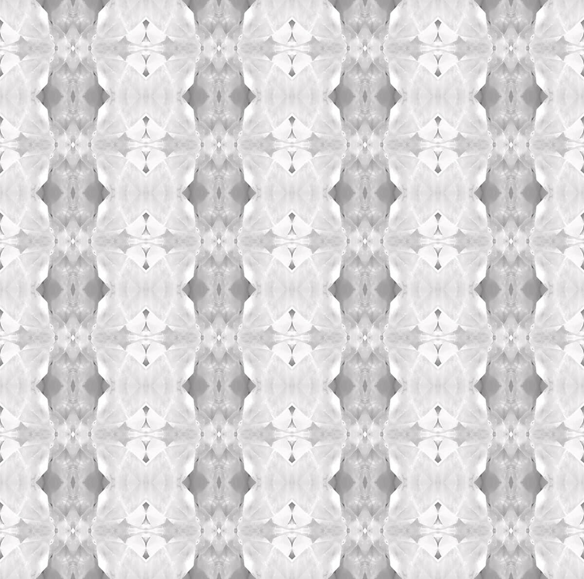 Ghost Quartz pattern in warm gray