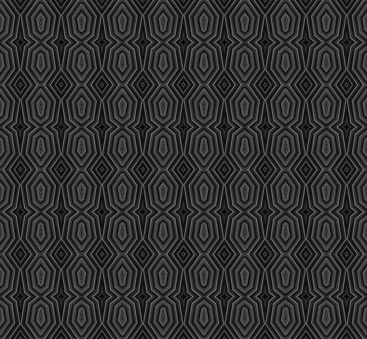 Keyhole pattern in black and white