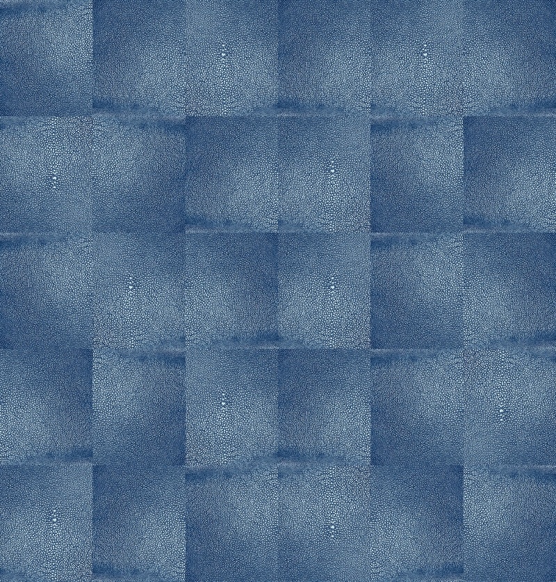 Shagreen pattern in navy blue