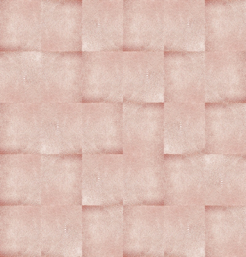 Shagreen pattern in rose gold